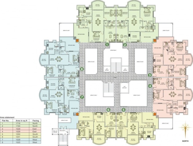 Saket-Sriyam-2-BHK-2-floor-plan